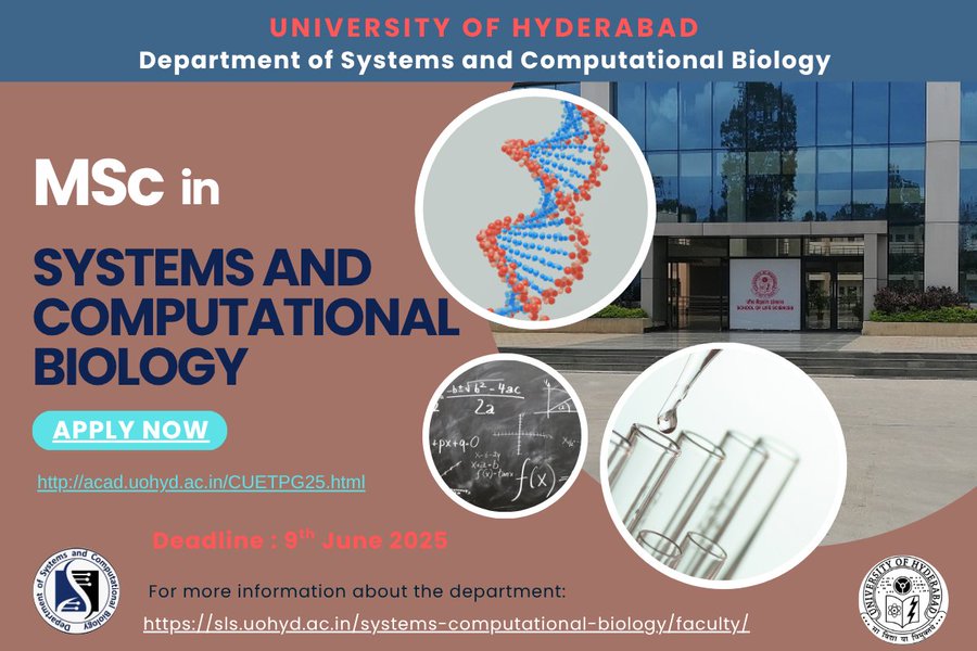 MSc program in Systems and Computational Biology