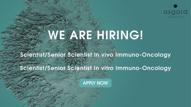 Asgard is seeking two scientists to join our R&D team - Sweden