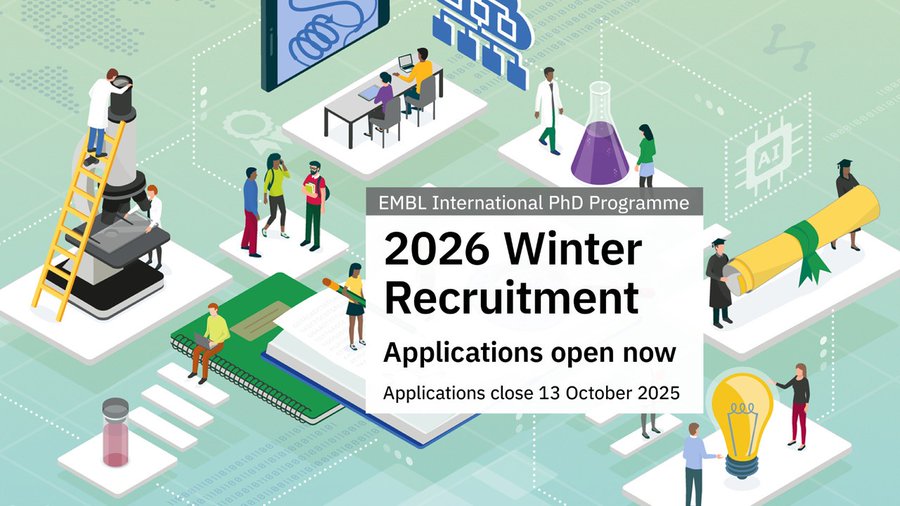 EMBL International PhD Programme - Application open