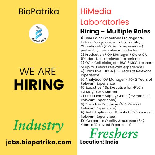 Hiring – Multiple Roles at HiMedia Laboratories - India - Freshers 