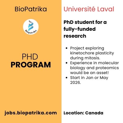 Recruiting a PhD student for a fully-funded project - Canada