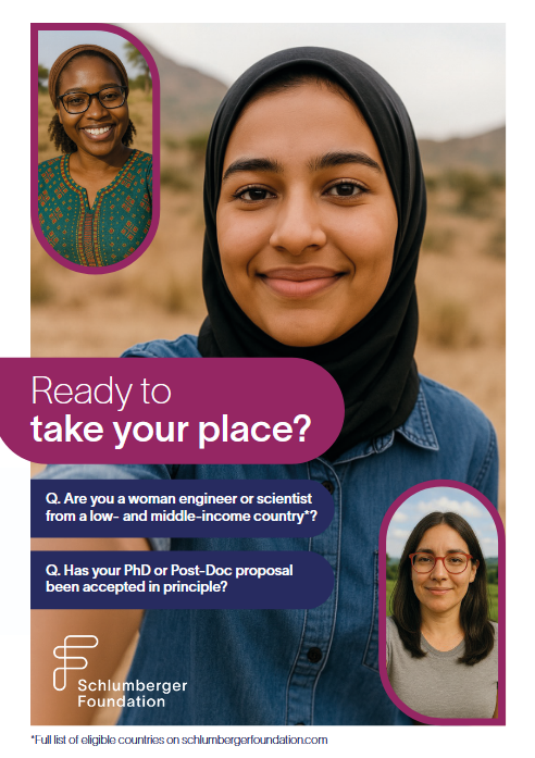 Schlumberger Foundation PhD/PDF for women researchers