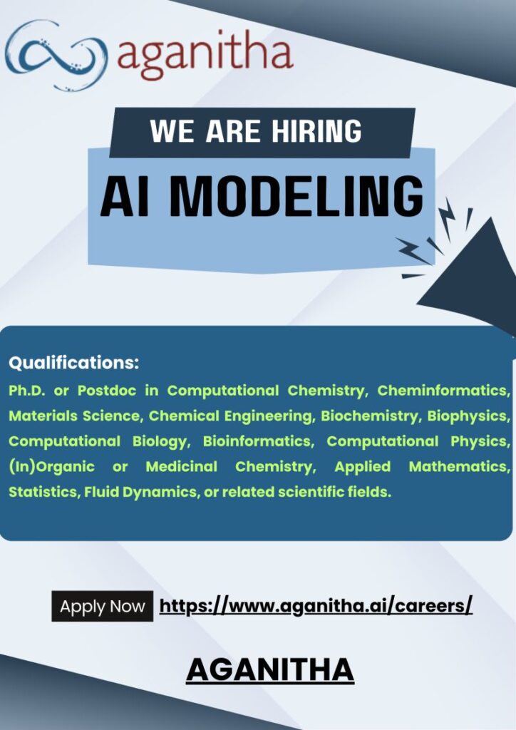 Scientist position at Aganitha