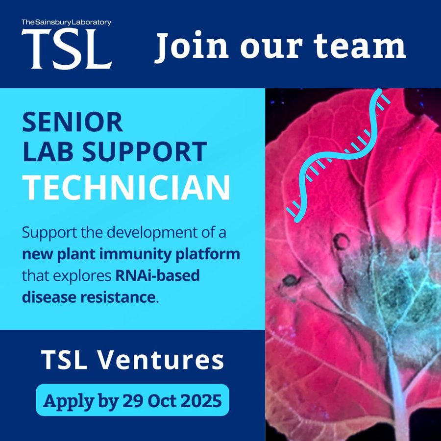 Senior Lab Support Technician - TSL-Ventures - UK