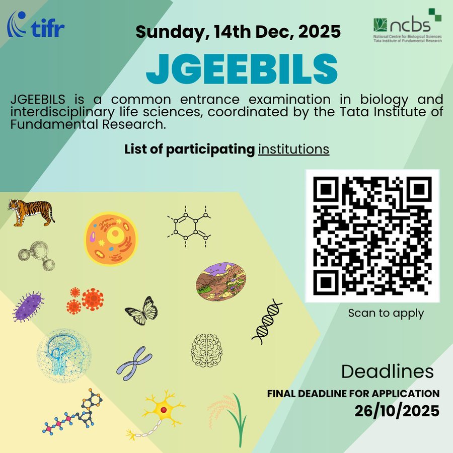 Joint Graduate Entrance Examination for Biology and Interdisciplinary Life Sciences (JGEEBILS)