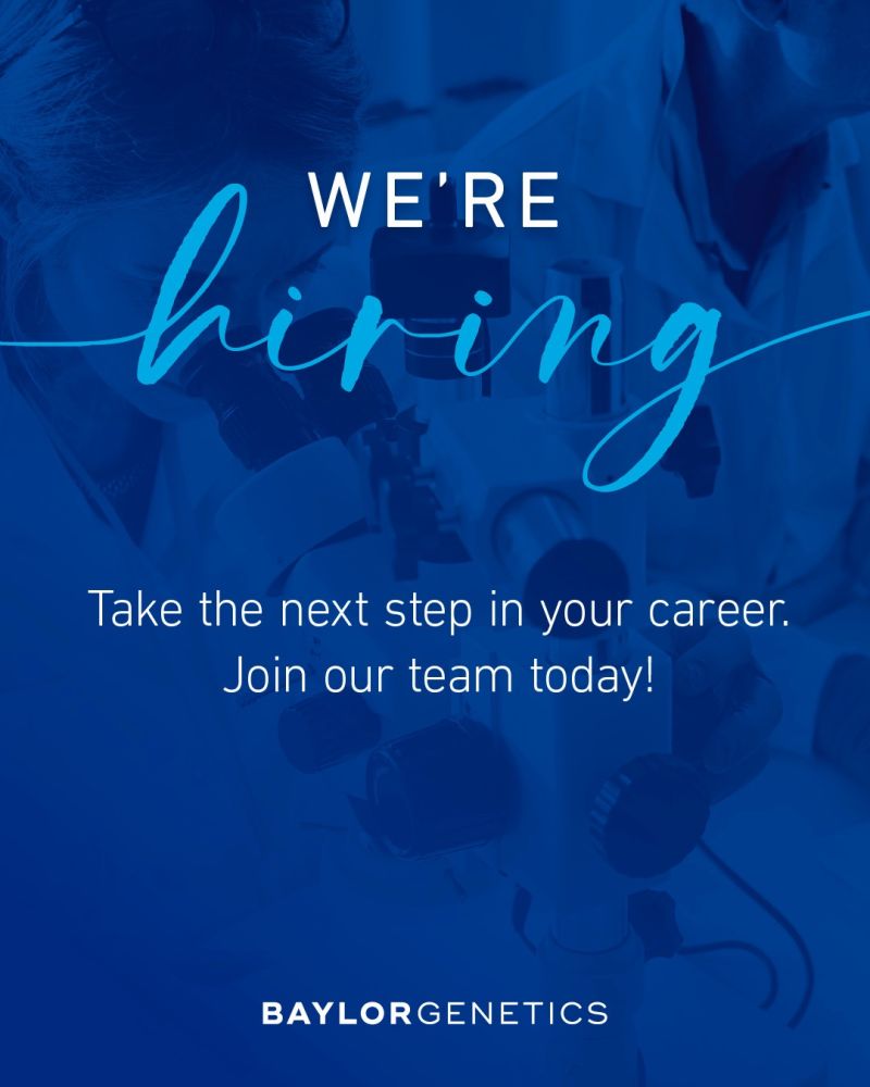 Multiple positions at Baylor Genetics - USA