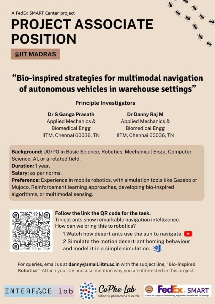 Hiring Project Associate - Department of Applied Mechanics and Biomedical Engineering, IIT Madras