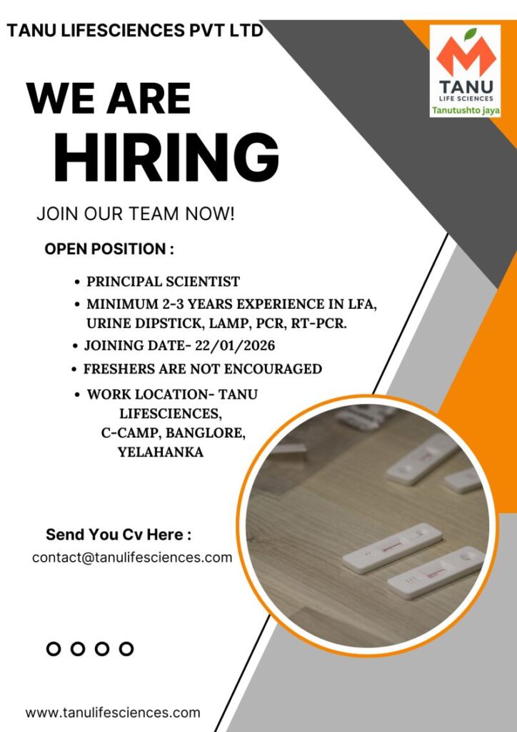 Principal Scientist – Rapid Diagnostics - Biotech jobs