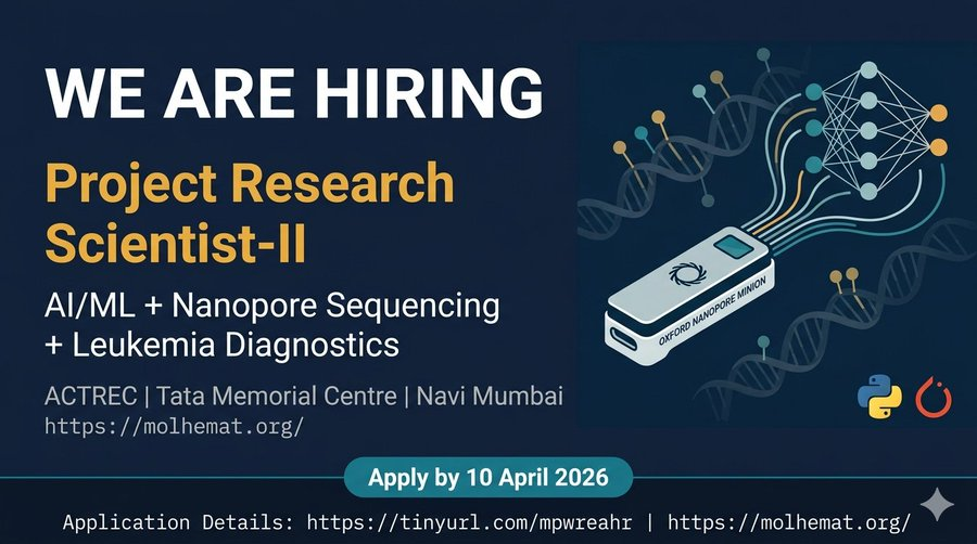 Project Research Scientist-II - ACTREC_TMC