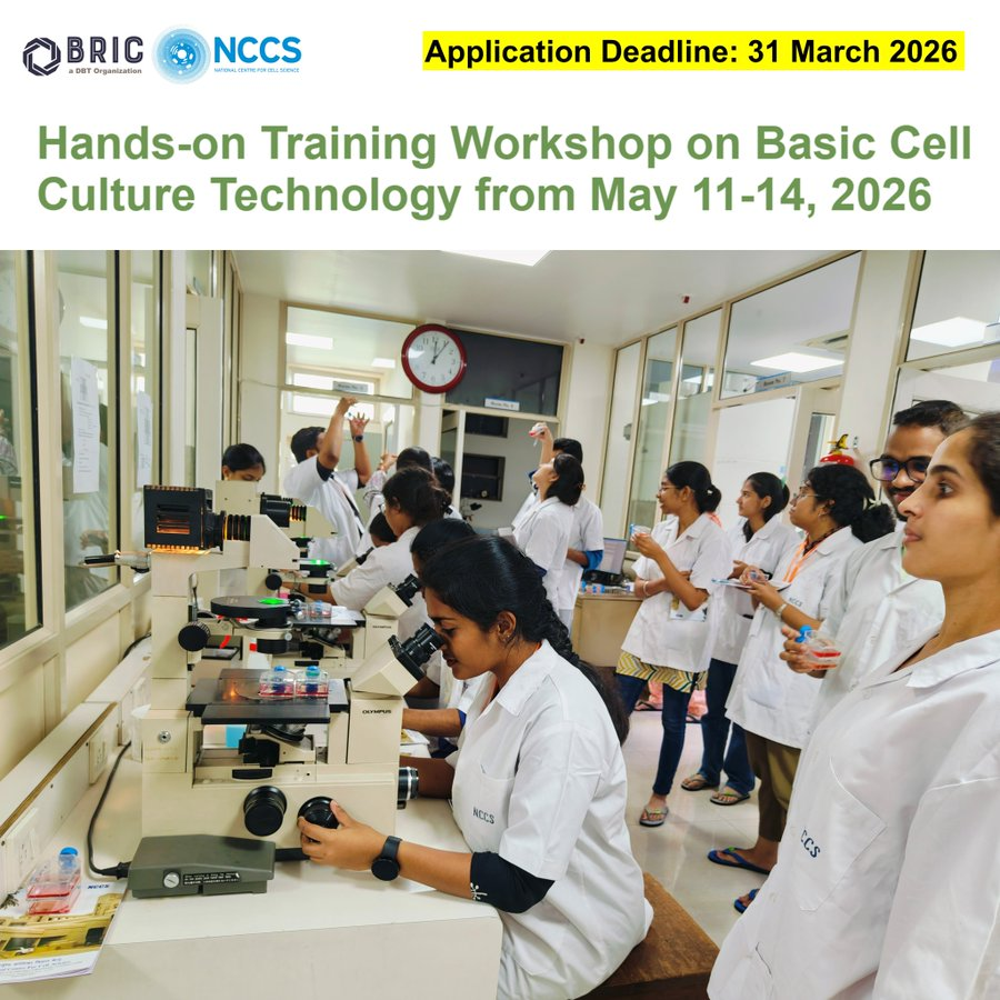 Hands-on Training Workshop on Basic Cell Culture Technology