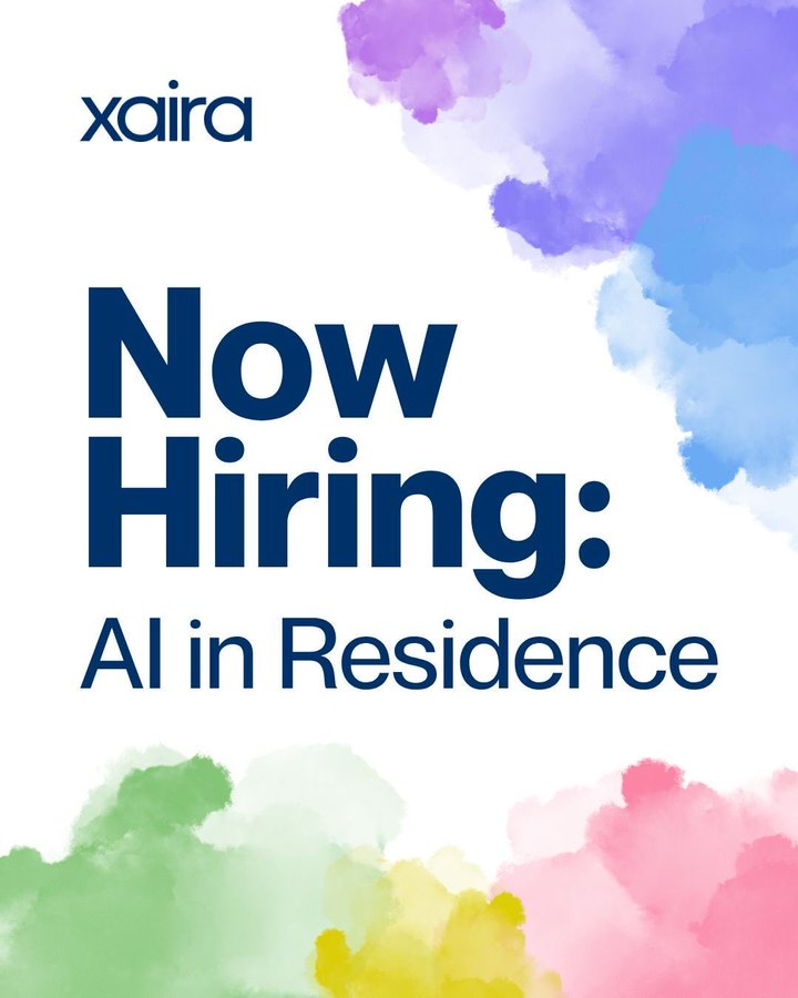 AI in Residence - Xaira - USA