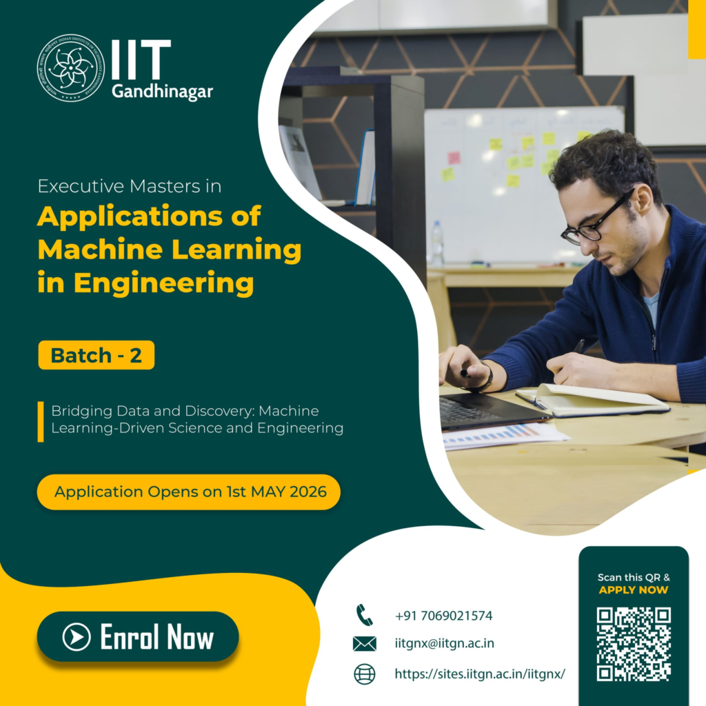 Executive Masters in Applications of Machine Learning in Engineering - IIT Gandhinagar