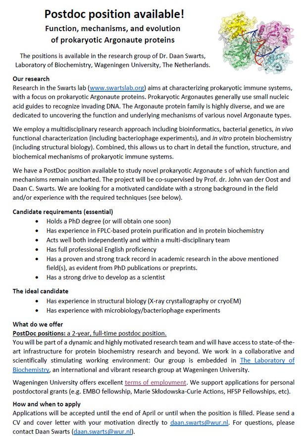PostDoc position - Netherlands