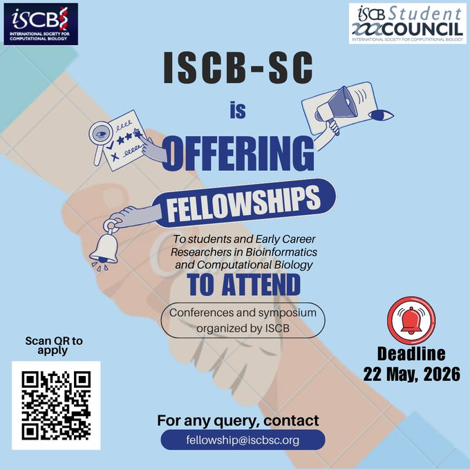 ISCB Student Council fellowships