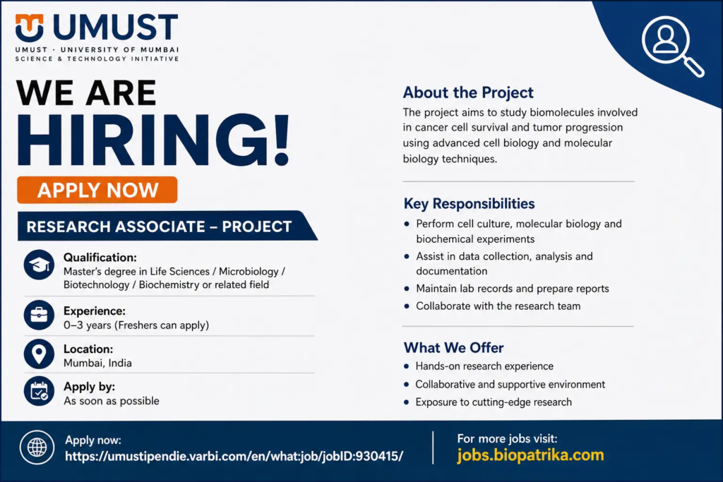 Postdoctoral scholarship (2 years) in structural and molecular virology - Sweden