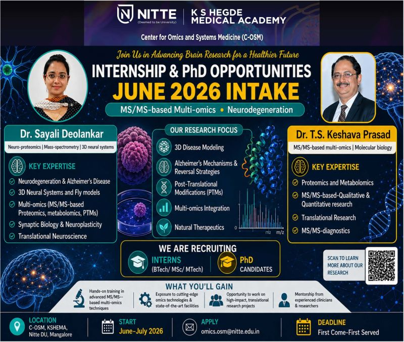 Hiring | Internship & PhD Opportunities | June 2026 Intake