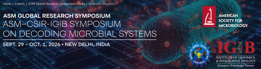 ASM Global Research Symposium on Decoding Microbial Systems