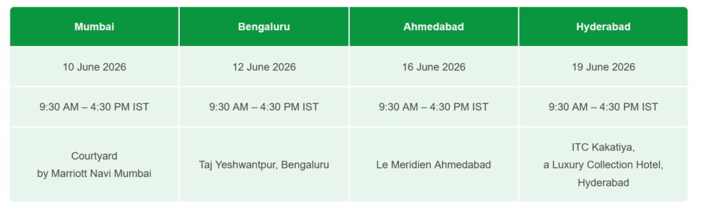 Bioprocessing Seminar Tour | India 