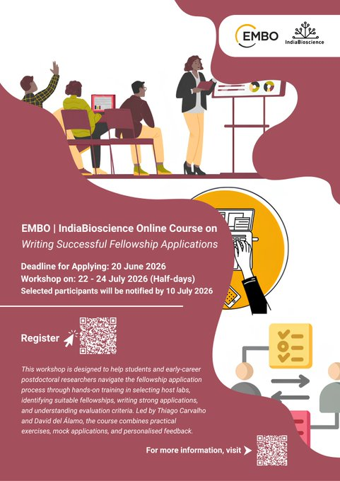IBS-EMBO Online Course on Writing Successful Fellowship