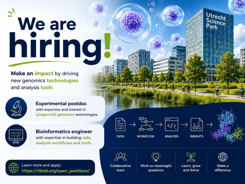 Hiring postdoc and Bioinformatics engineer