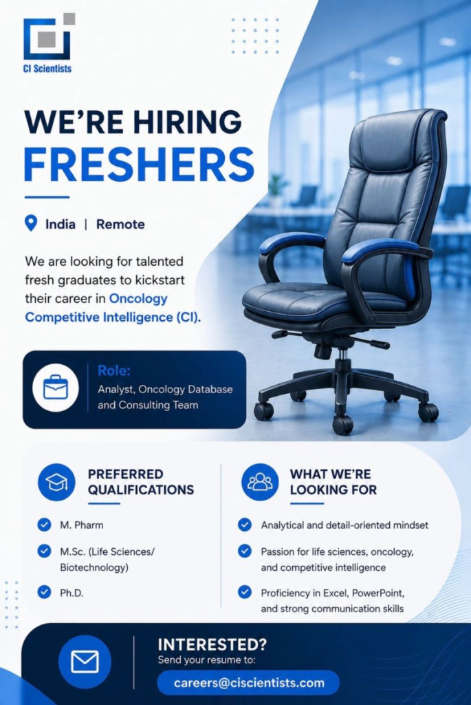 Vacancy at CI Scientist | Freshers India | Remote