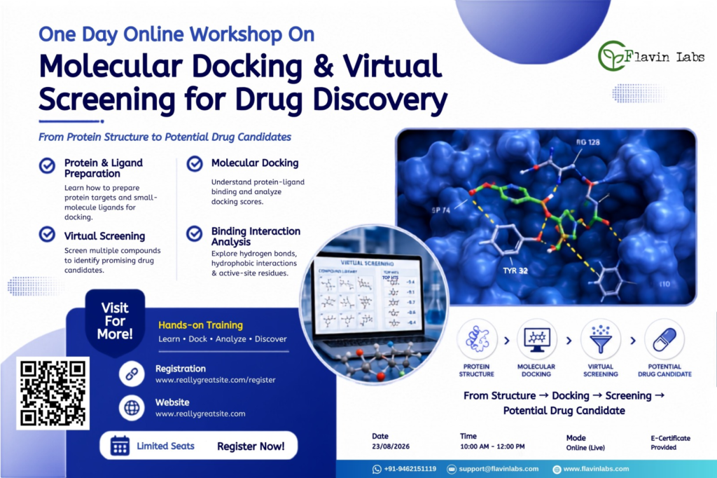 One-Day Online Workshop On Molecular Docking & Virtual Screening