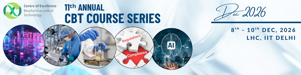 CBT Course Series 2026 | IIT Delhi | 8th - 10th Dec 2026
